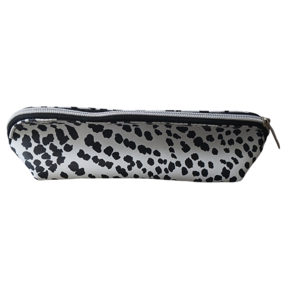 Isaac Mizrahi Black and White Cosmetic Bag - Picture 2 of 4